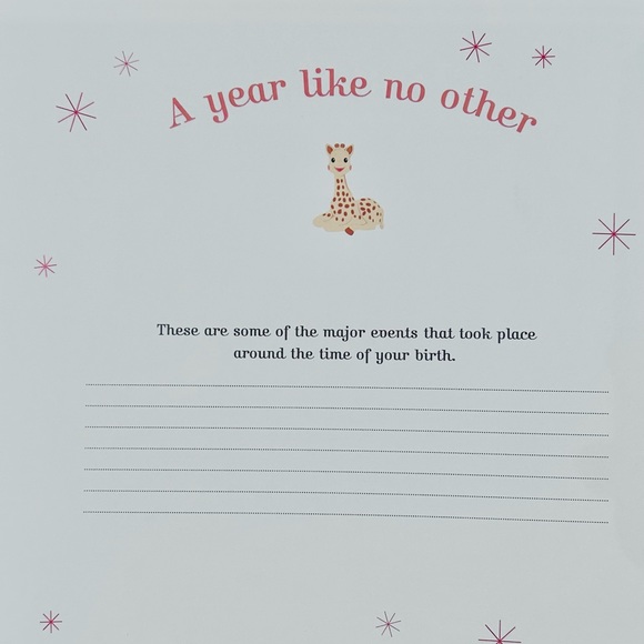 Sophie La girafe baby book, unisex, unused. - Picture 16 of 16